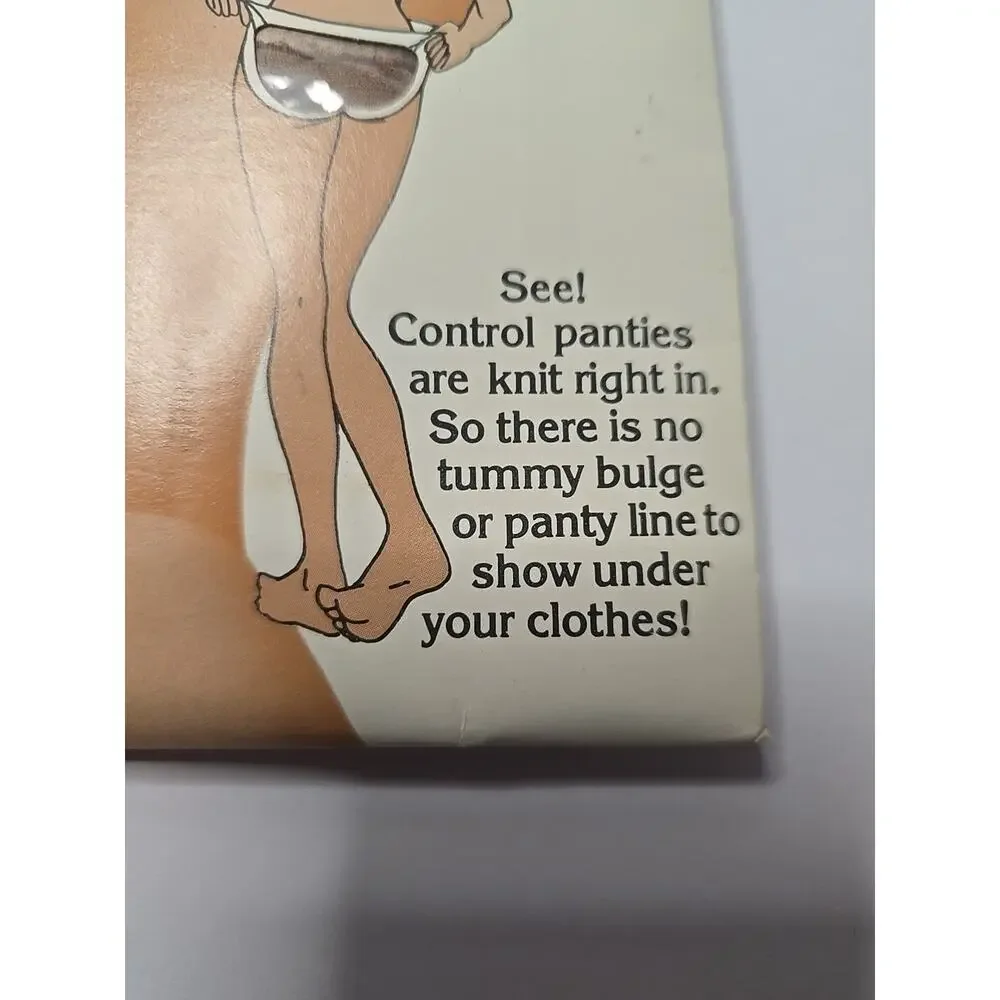 RARE Vintage LOT 4 Underalls Slenderalls Pantyhose & Panties Size A-B 330 Nude